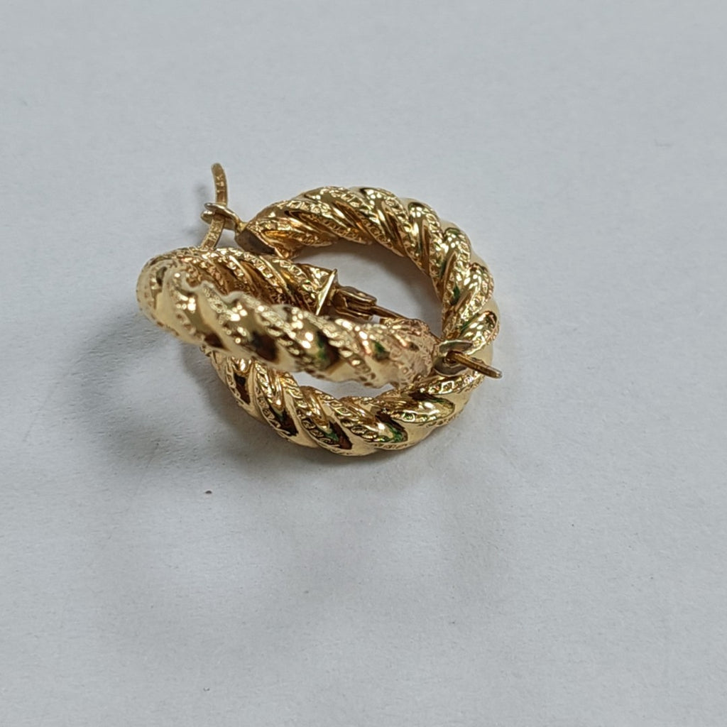 ARRACADAS PAR ORO 14 K 2,50 GRMS (SEMINUEVO)