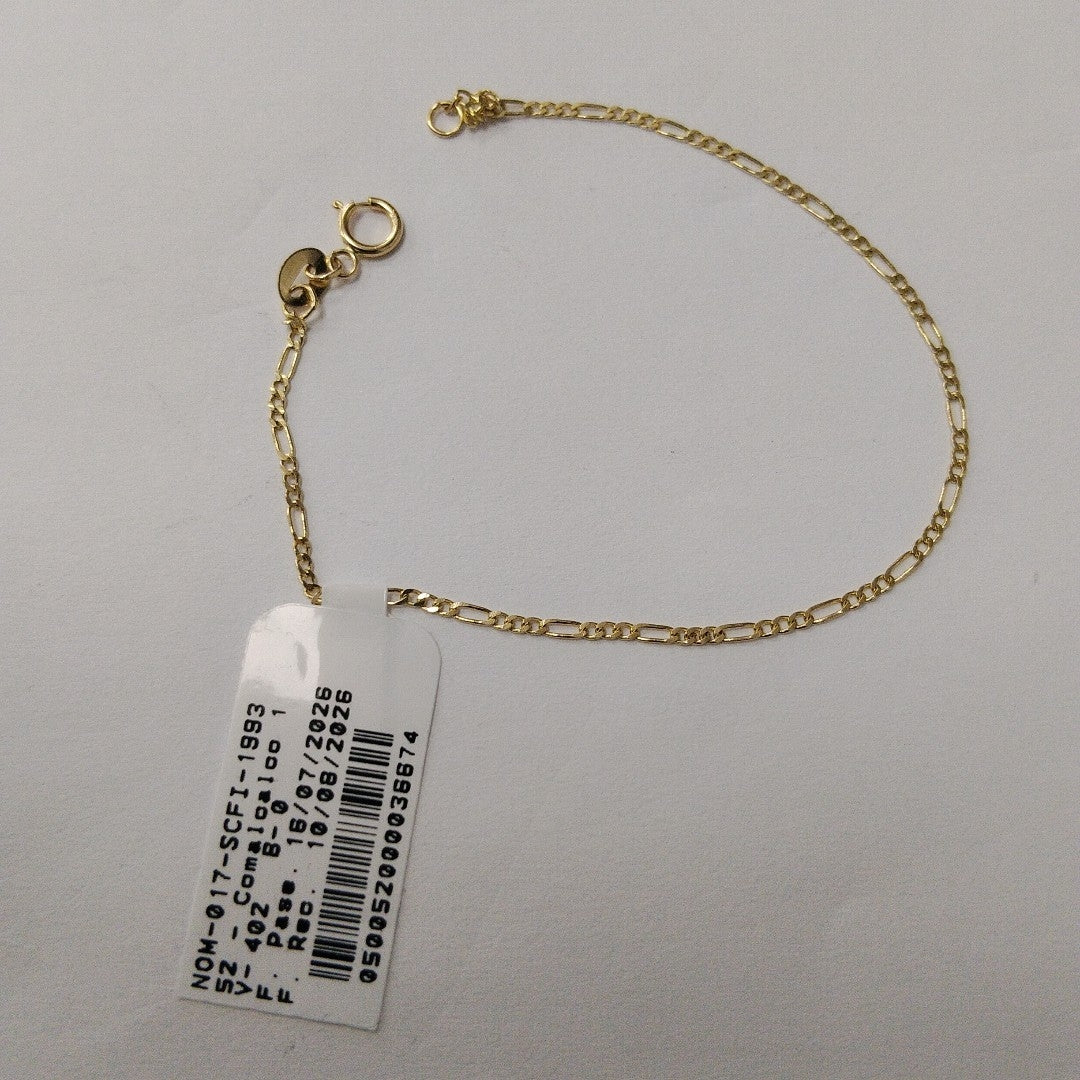 PULSERA 3X1 14K 18 CM 0.9 GR (NUEVO)