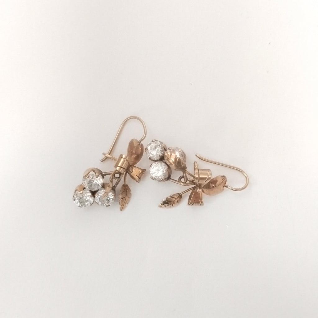 ARETES PAR ORO 8 K 6.3 GRMS (SEMINUEVO)