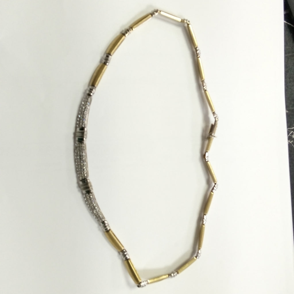 GARGANTILLA ORO, RODIADO 14 K 20.7 GRMS (SEMINUEVO)