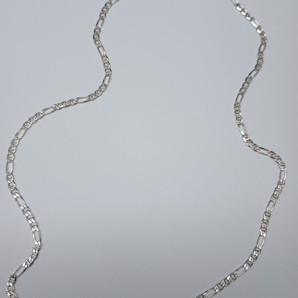 CADENA TEJIDO 3X1 PLATA .925 60 CM 8.4 GR (NUEVO)