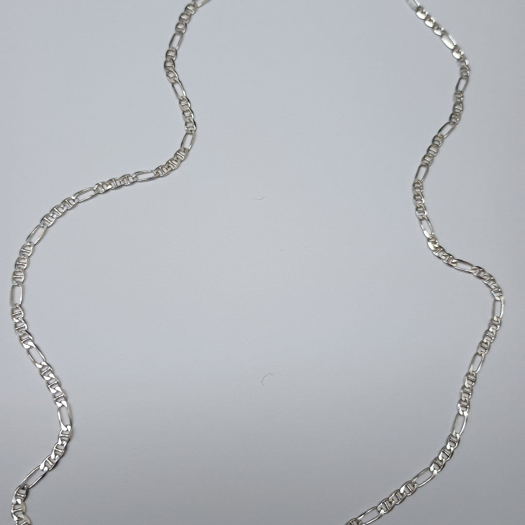 CADENA TEJIDO 3X1 PLATA .925 60 CM 8.4 GR (NUEVO)
