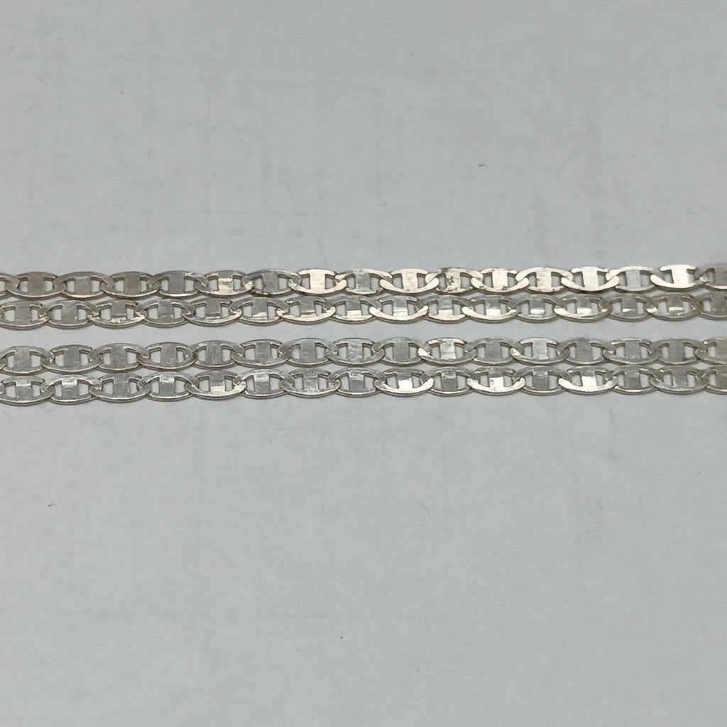 CADENA TEJIDO ESPEJO PLATA .925 60 CM 4.2 GR (NUEVO)