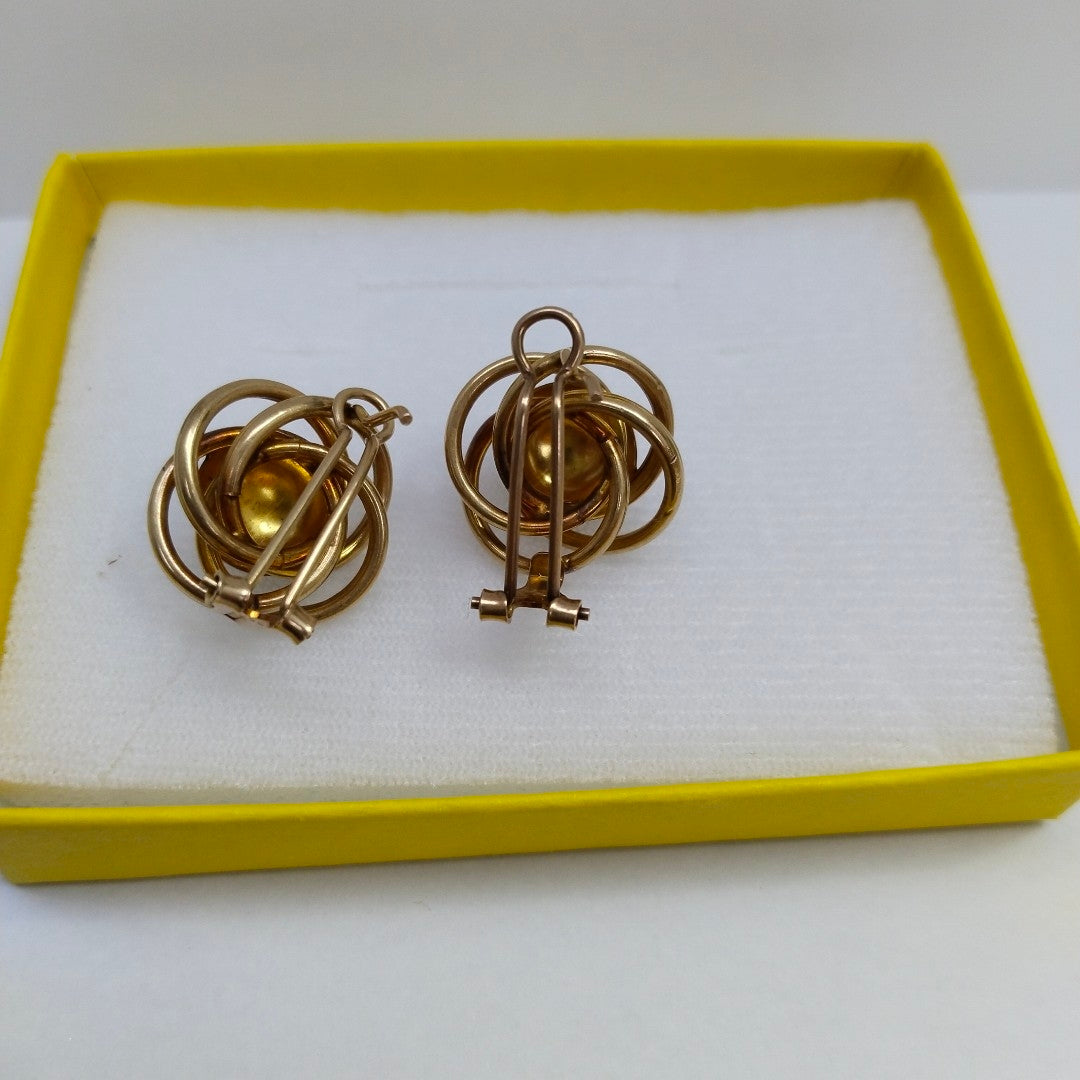 ARETES PAR ORO 10 K 5,30 GRMS (SEMINUEVO)