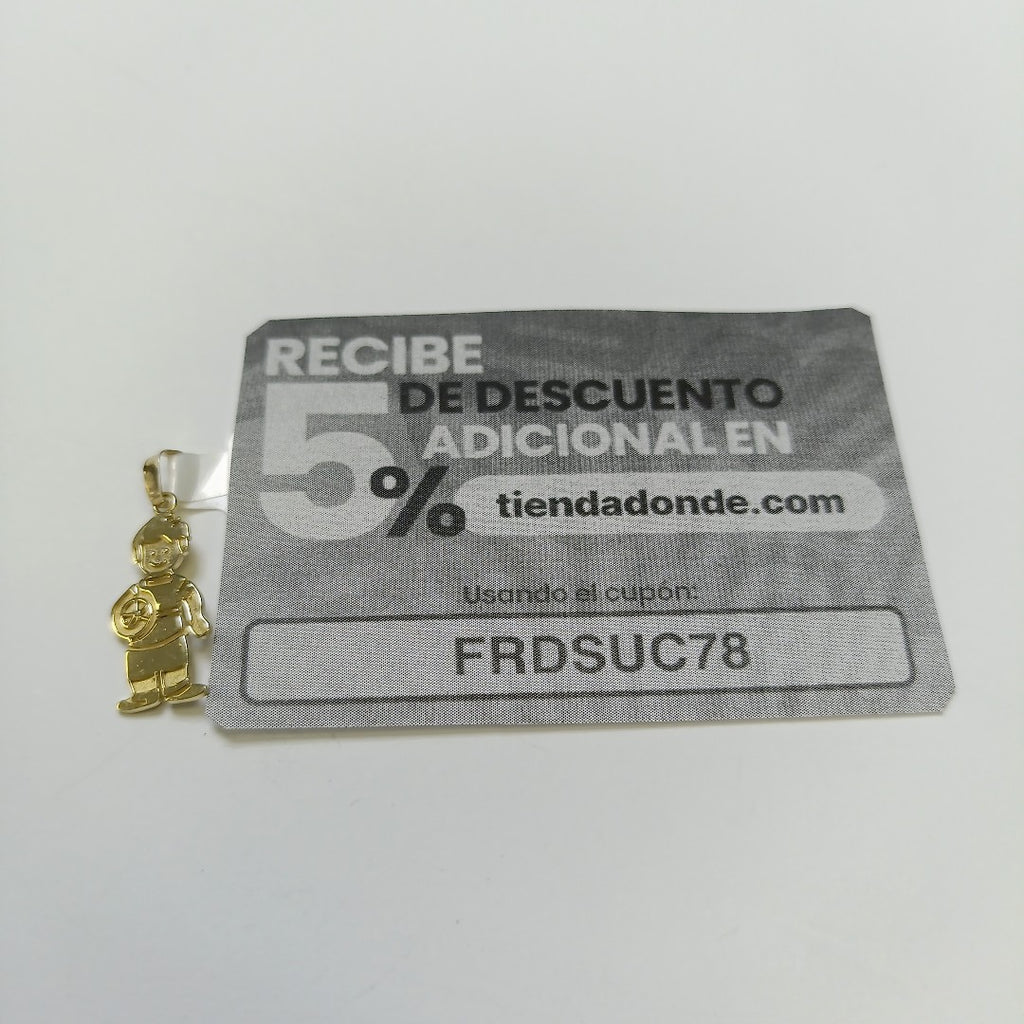 DIJE NIÑO 10K 0.9 GR (NUEVO)