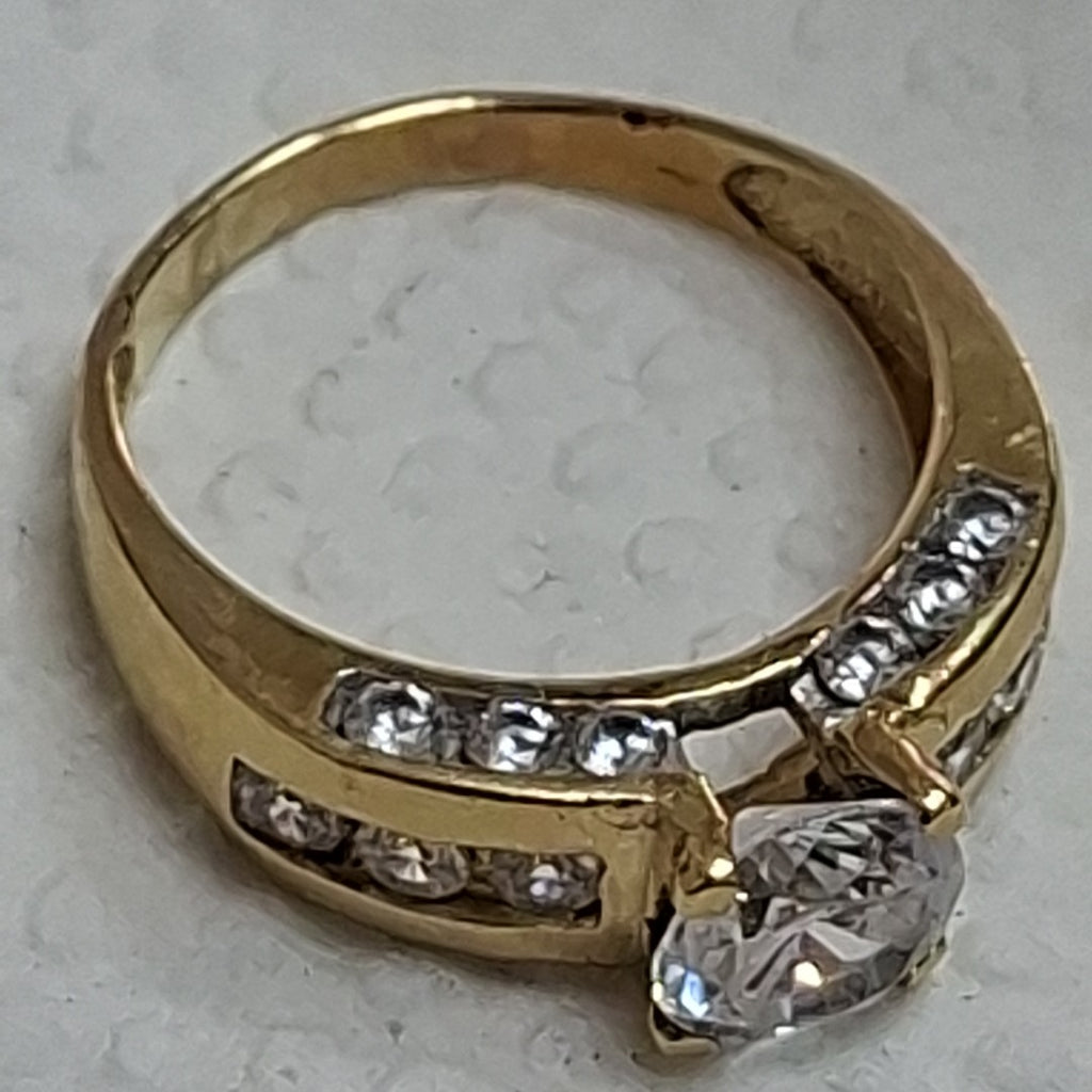 ANILLO ORO 10 K 3.9 GRMS (SEMINUEVO)