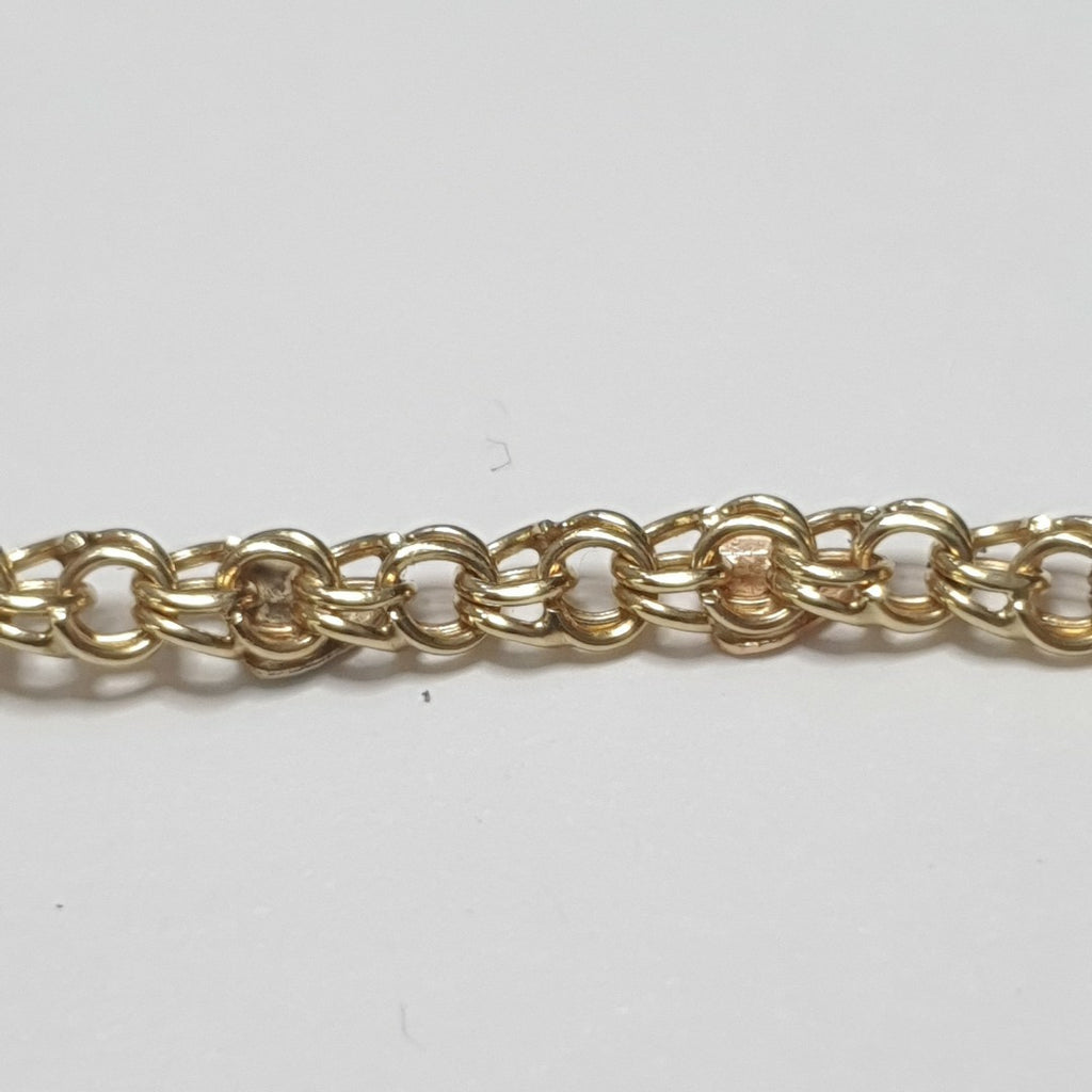 GARGANTILLA ORO COMBINADO 10 K 13.9 GRMS (SEMINUEVO)