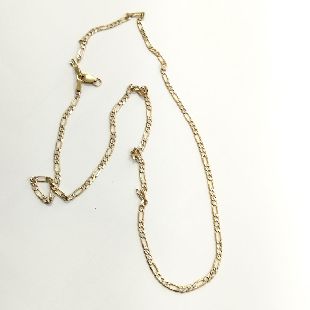 CADENA ORO,RODIADO 14 K 4,00 GRMS (SEMINUEVO)
