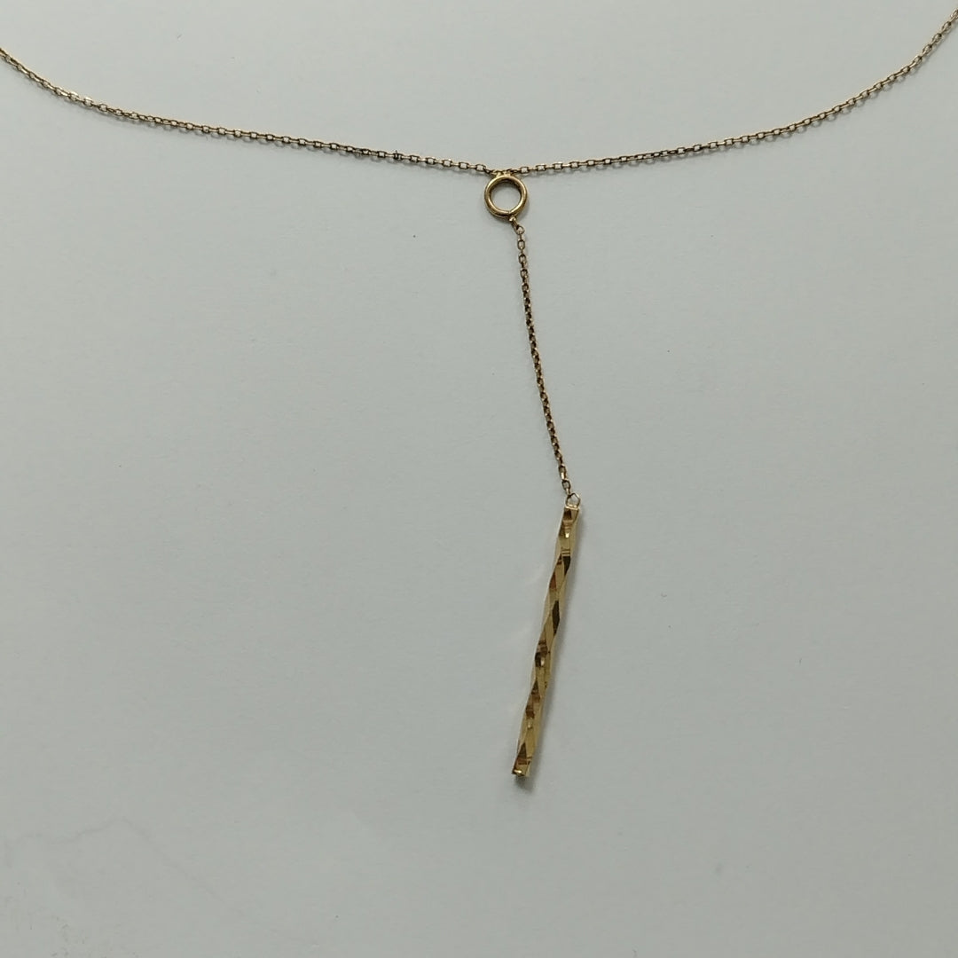 GARGANTILLA ORO 14 K 1,80 GRMS (SEMINUEVO)