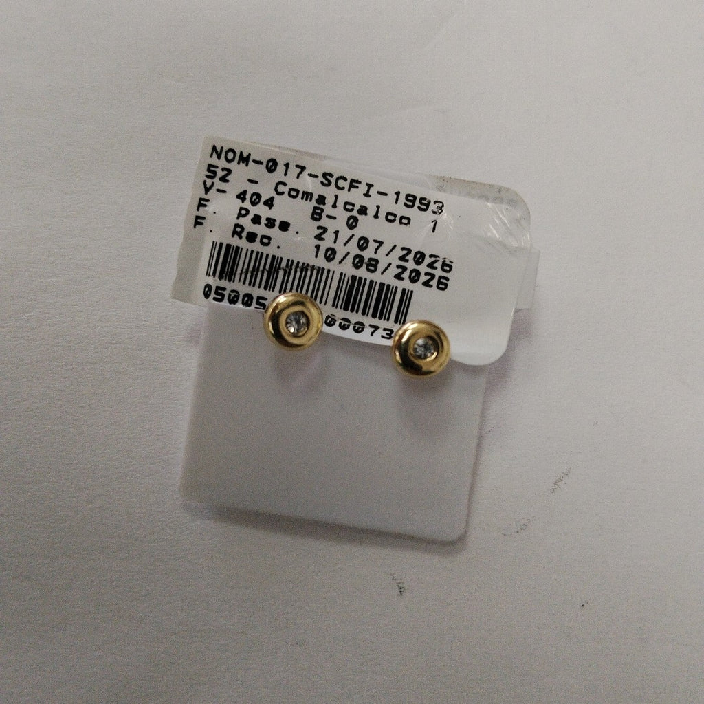 BROQUELES BROQUEL C CIRCONIA 14K 0.27 GR (NUEVO)