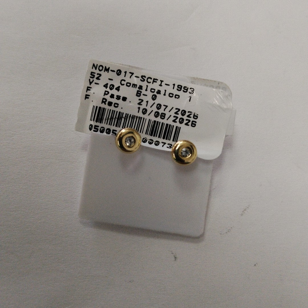 BROQUELES BROQUEL C CIRCONIA 14K 0.27 GR (NUEVO)