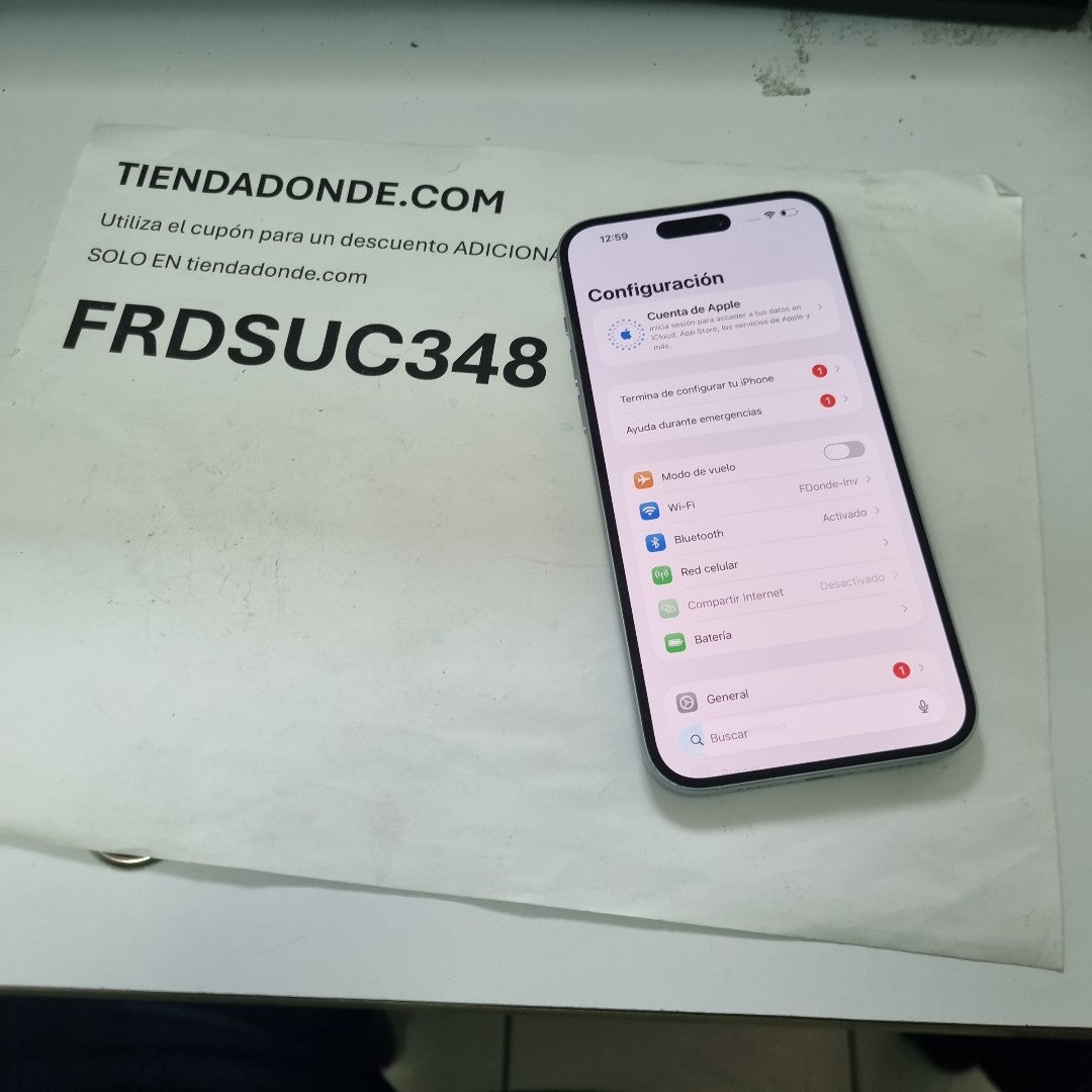 CELULAR APPLE IPHONE 15 PLUS A3093 (2023) 256 GB 6 GB RAM (SEMINUEVO)