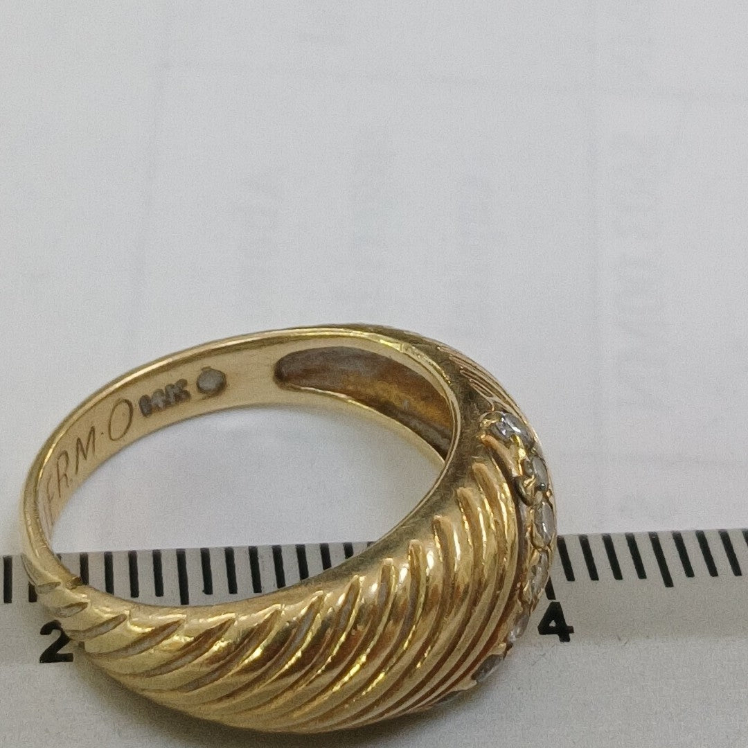 ANILLO ORO 14 K 4.4 GRMS (SEMINUEVO)