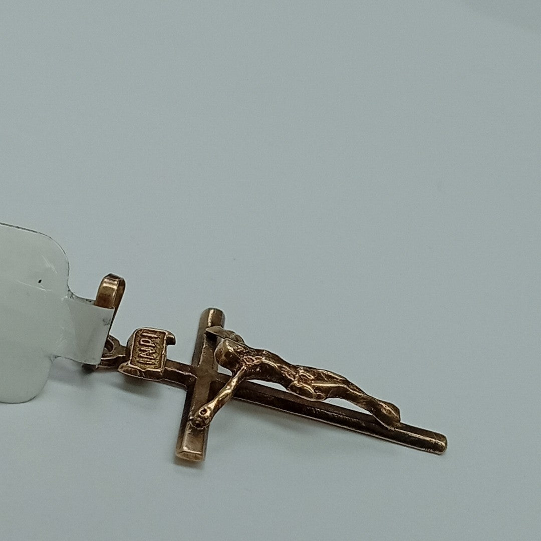 CRUCIFIJO ORO 8 K 2,30 GRMS (SEMINUEVO)