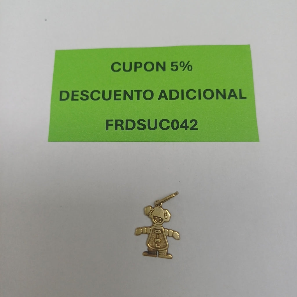 DIJE ORO 14 K 0.9 GRMS (SEMINUEVO)