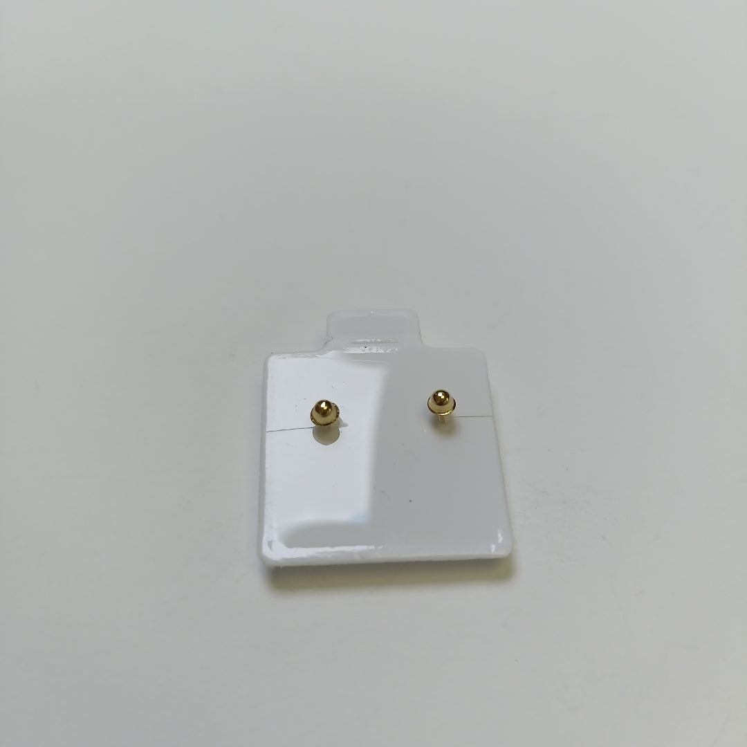 BROQUELES BROQUEL FIG CORAZON C CIRCONIA 14K 0.2603 GR (NUEVO)