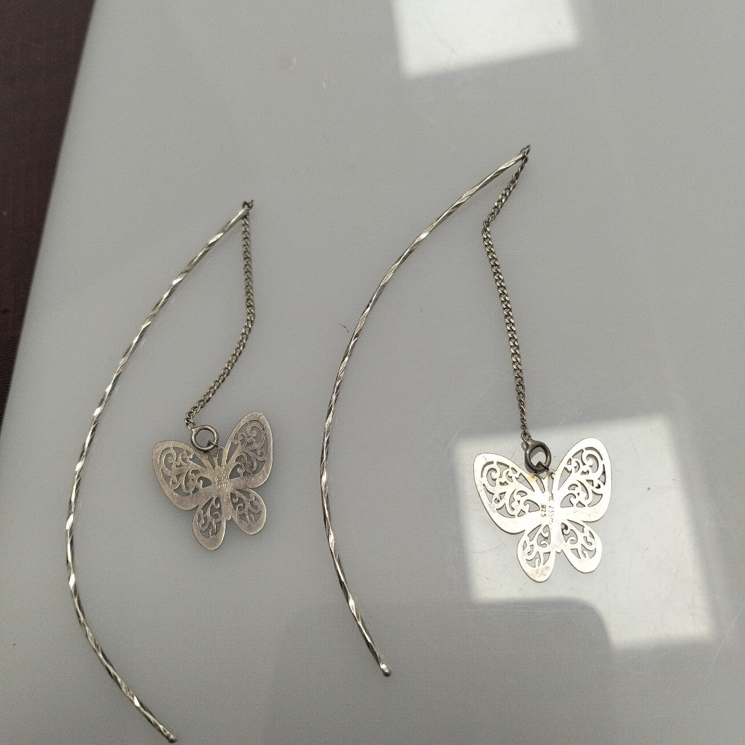 ARETES PAR PLATA 10.4 GRMS (SEMINUEVO)