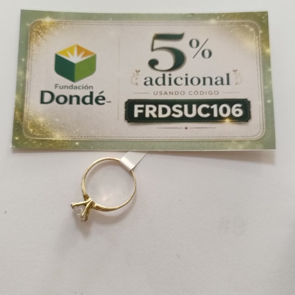 ANILLITO ORO 10 K 1.5 GRMS (SEMINUEVO)