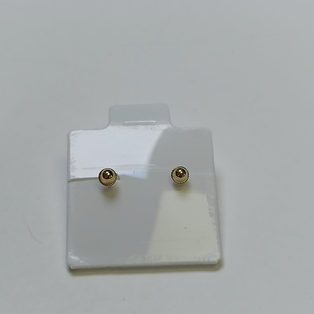 BROQUELES BROQUEL FIG HONGO 14K 0.17 GR (NUEVO)