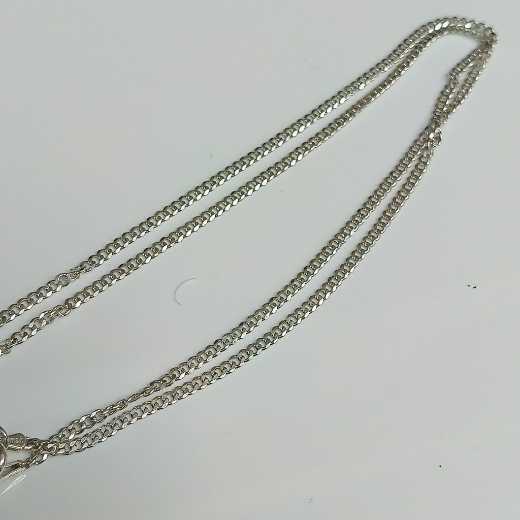 CADENA BARBADA PLATA .925 55 CM 5.53 GR (NUEVO)