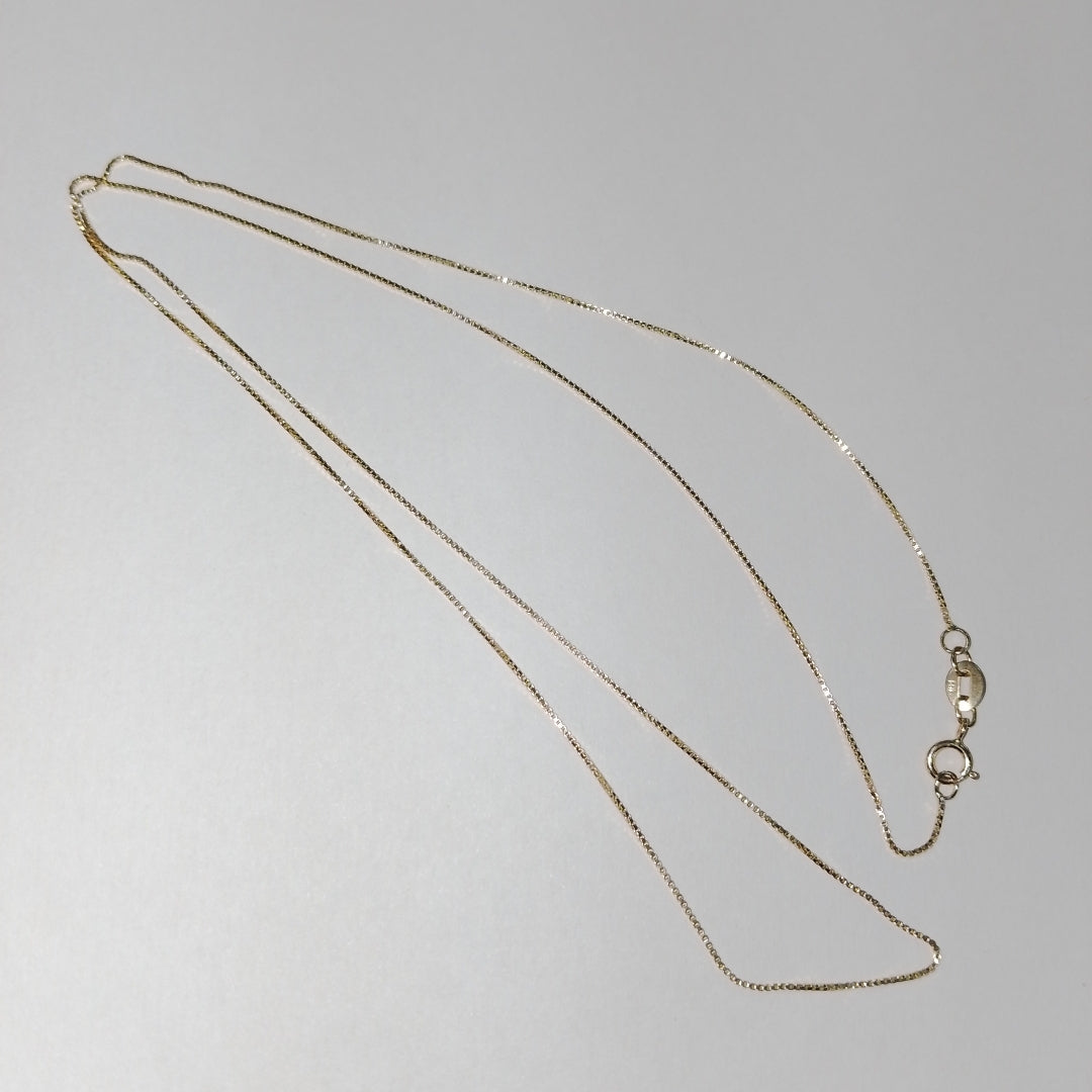 CADENA VENECIANO 14K 55 CM 1.7 GR (NUEVO)