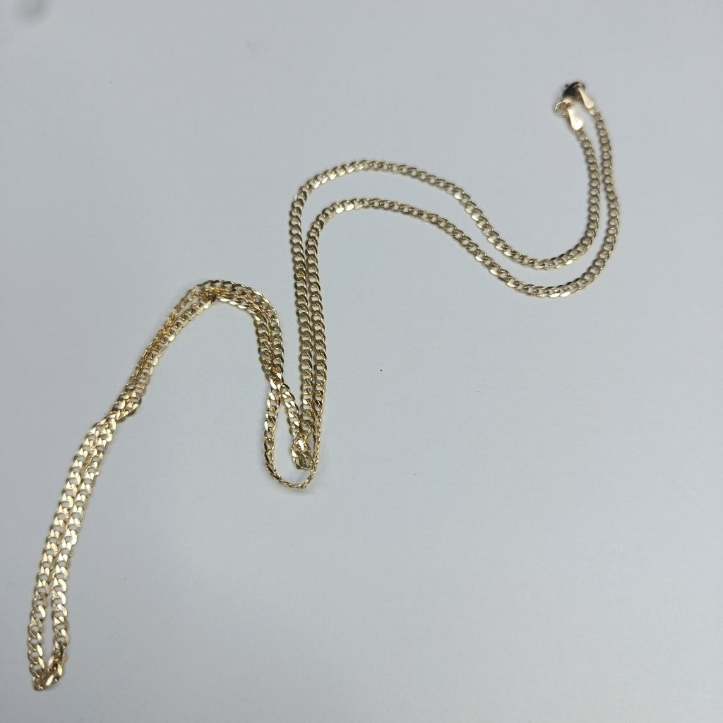 CADENA BARBADA 14K 60 CM 6 GR (NUEVO)
