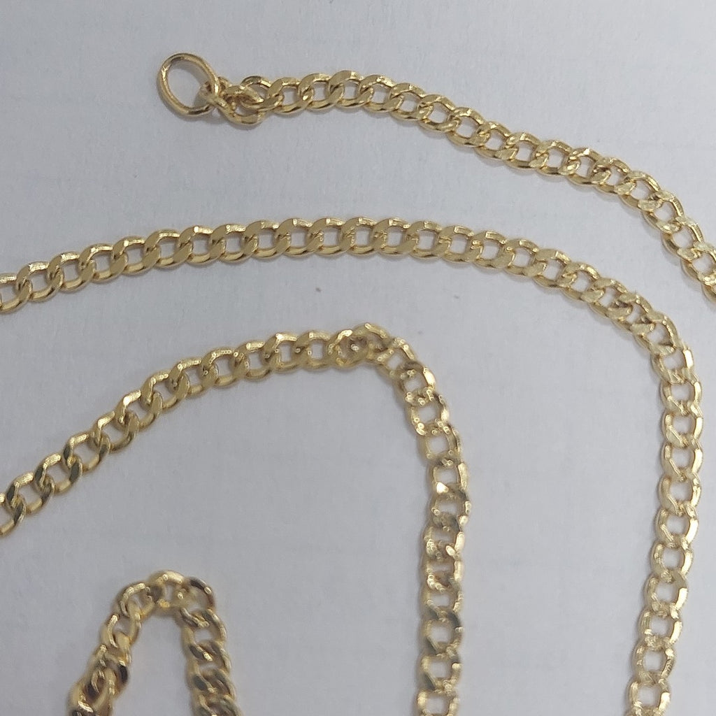 CADENAS BARBADA AMARILLA ORO 14K 2.1 (NUEVO)