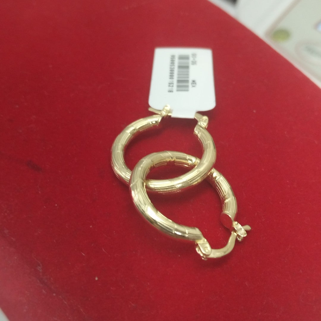 ARETES ARRACADAS 14K 2.8 GR (NUEVO)
