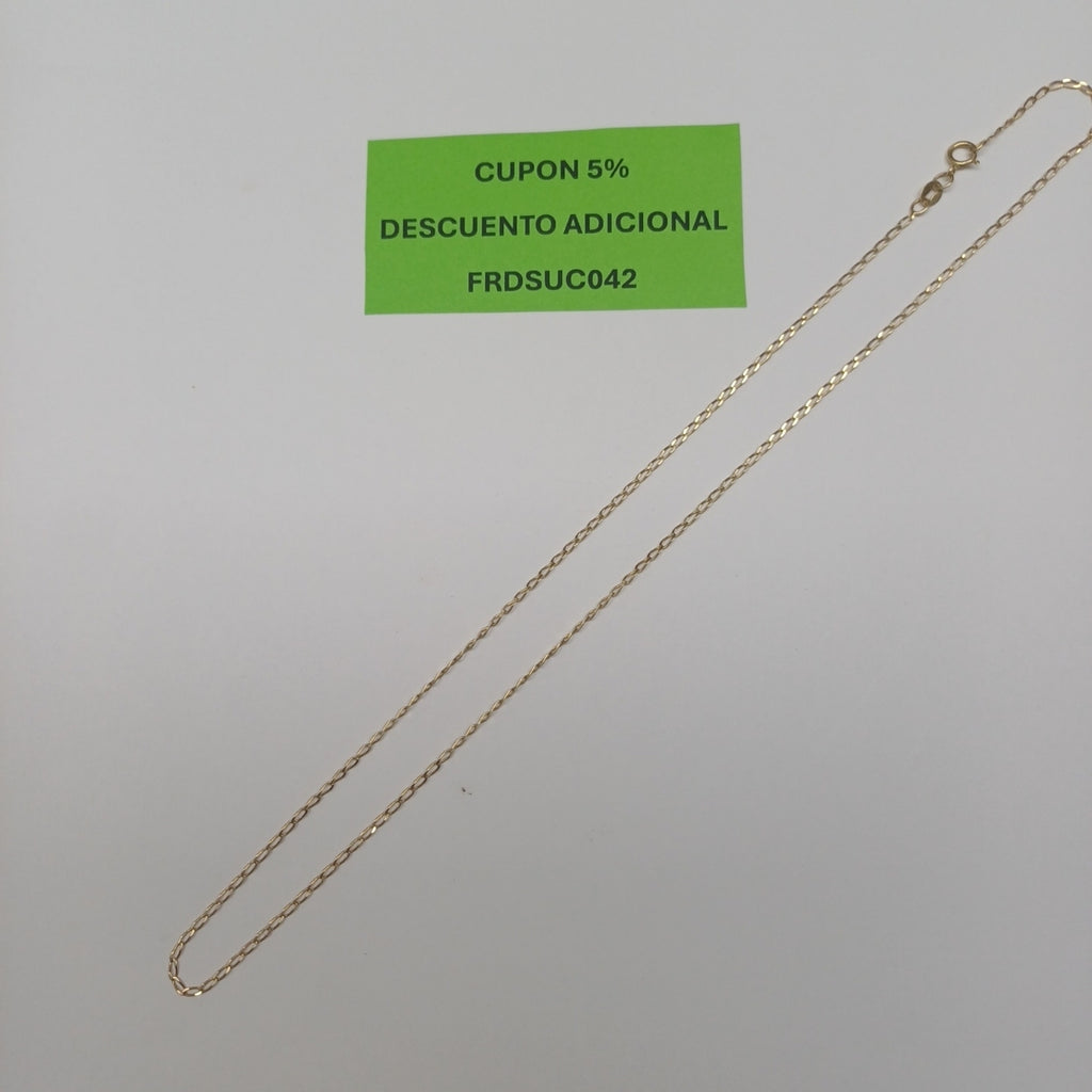 CADENA ORO 14 K 1.5 GRMS (SEMINUEVO)