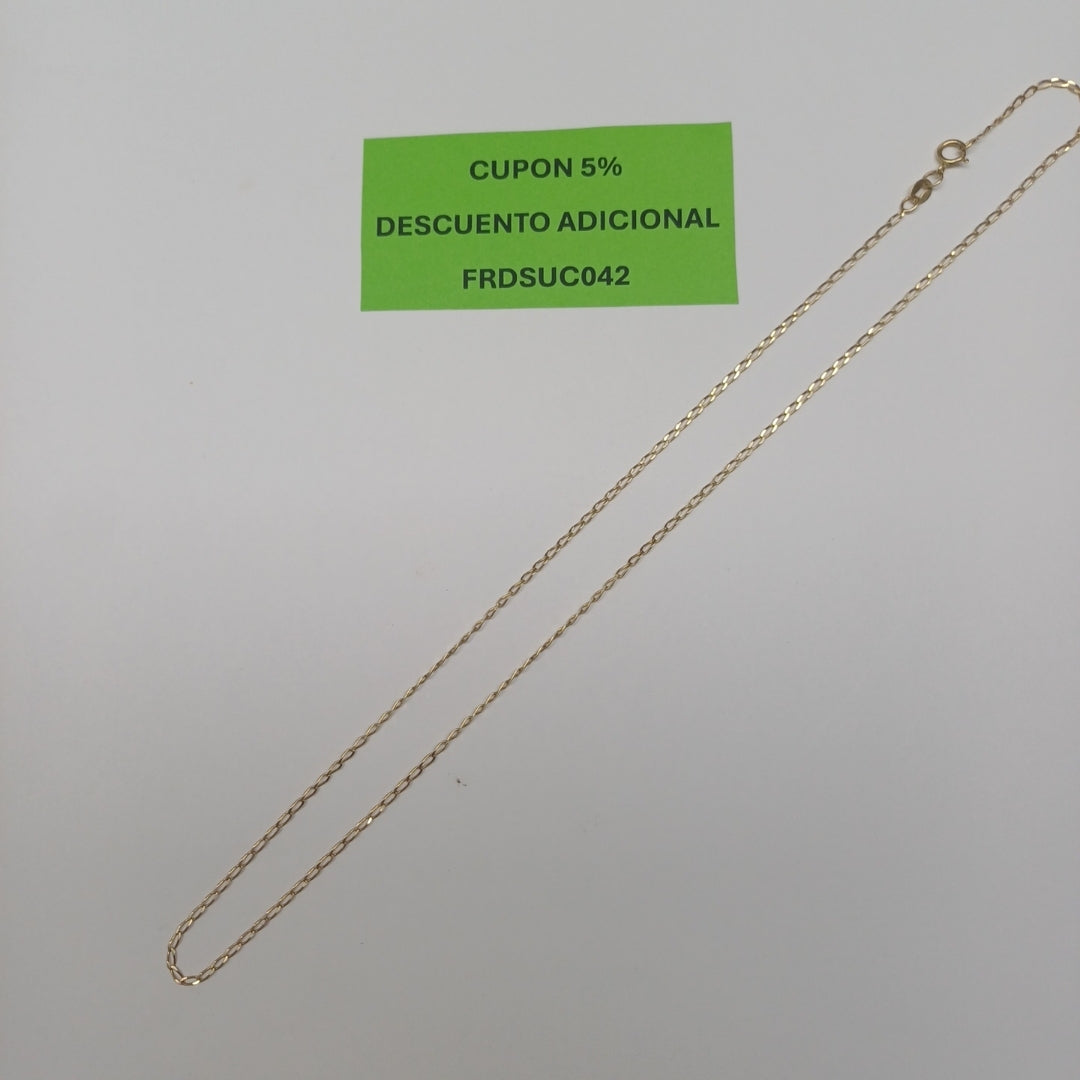 CADENA ORO 14 K 1.5 GRMS (SEMINUEVO)