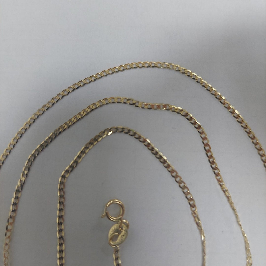CADENAS BARBADA AMARILLA ORO 14K 2.1 (NUEVO)