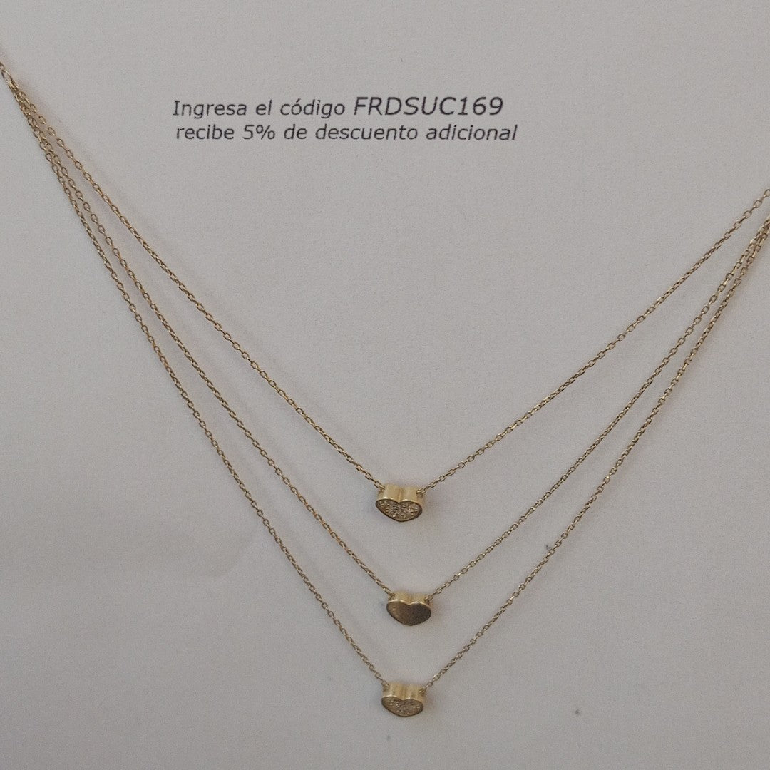 CADENA ORO 14 K 2,70 GRMS (SEMINUEVO)