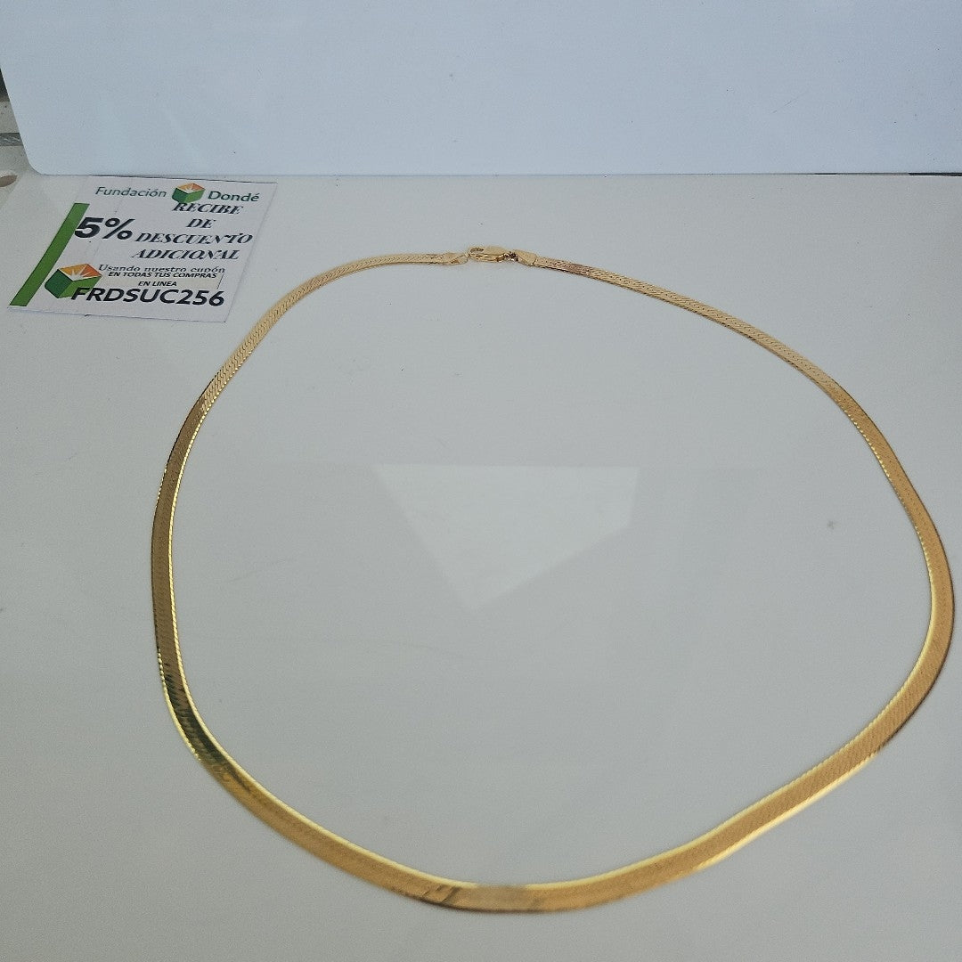 GARGANTILLA ORO 14 K 11,40 GRMS (SEMINUEVO)