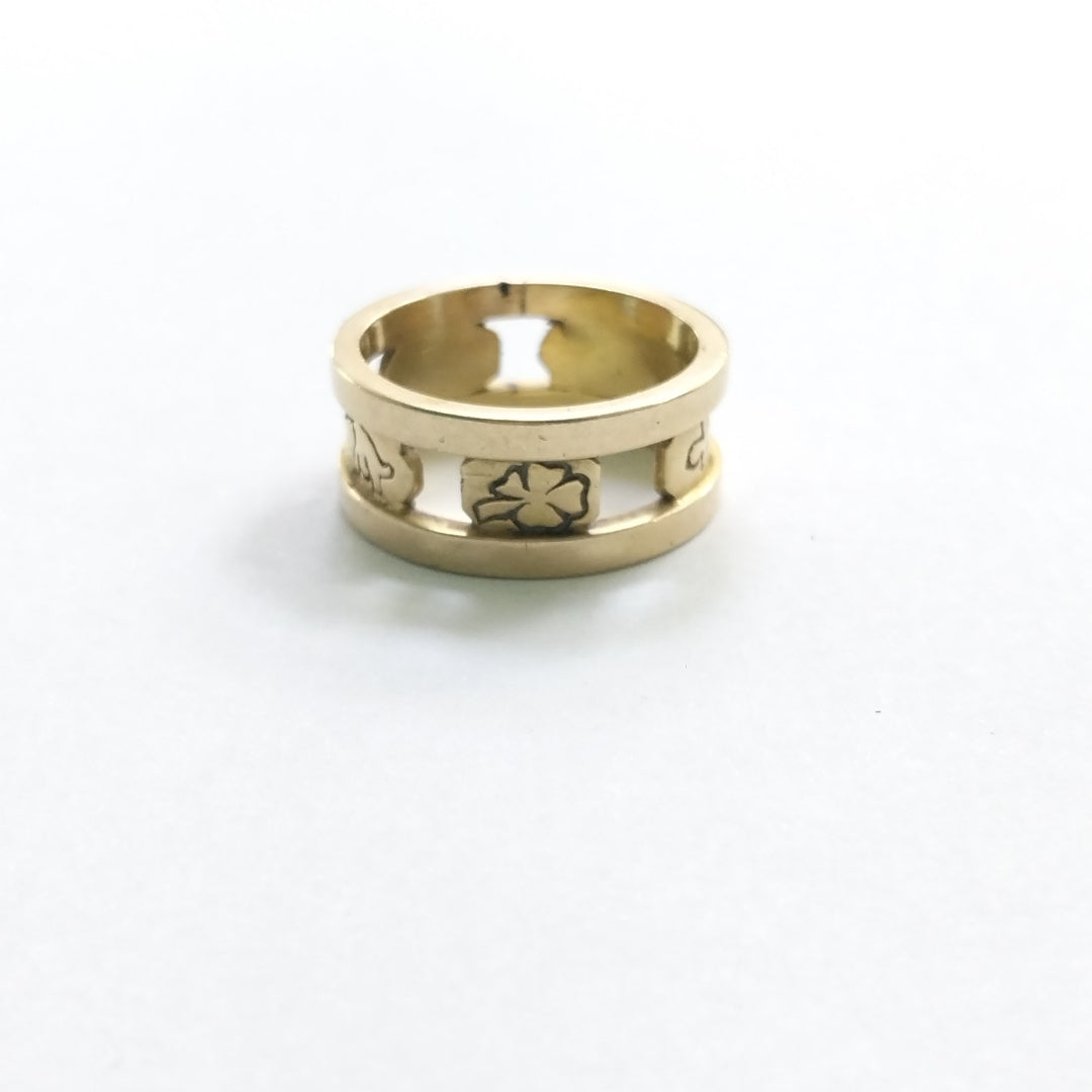 ANILLO ORO 10 K 9.5 GRMS (SEMINUEVO)