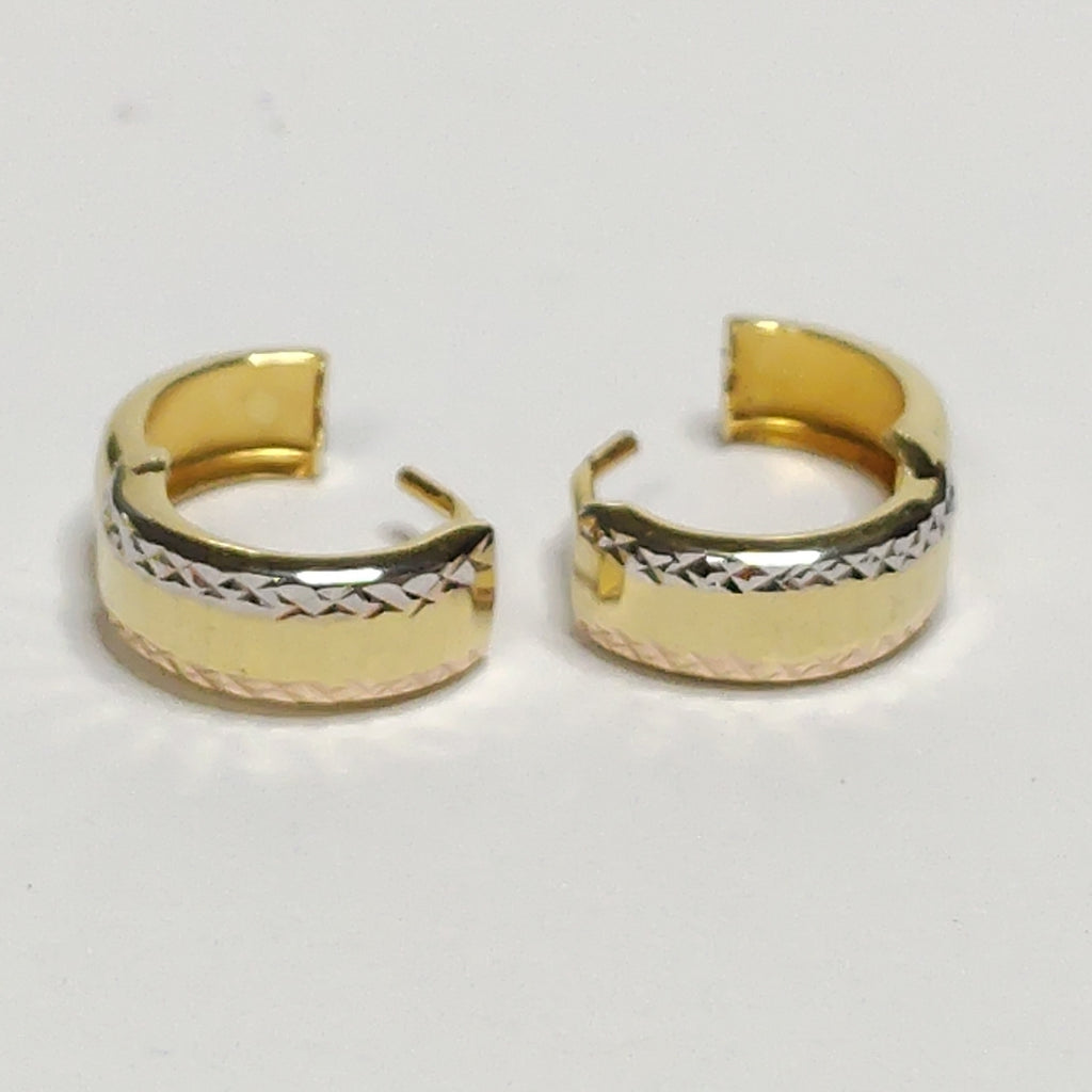 ARRACADAS PAR ORO 14 K 1.3 GRMS (SEMINUEVO)