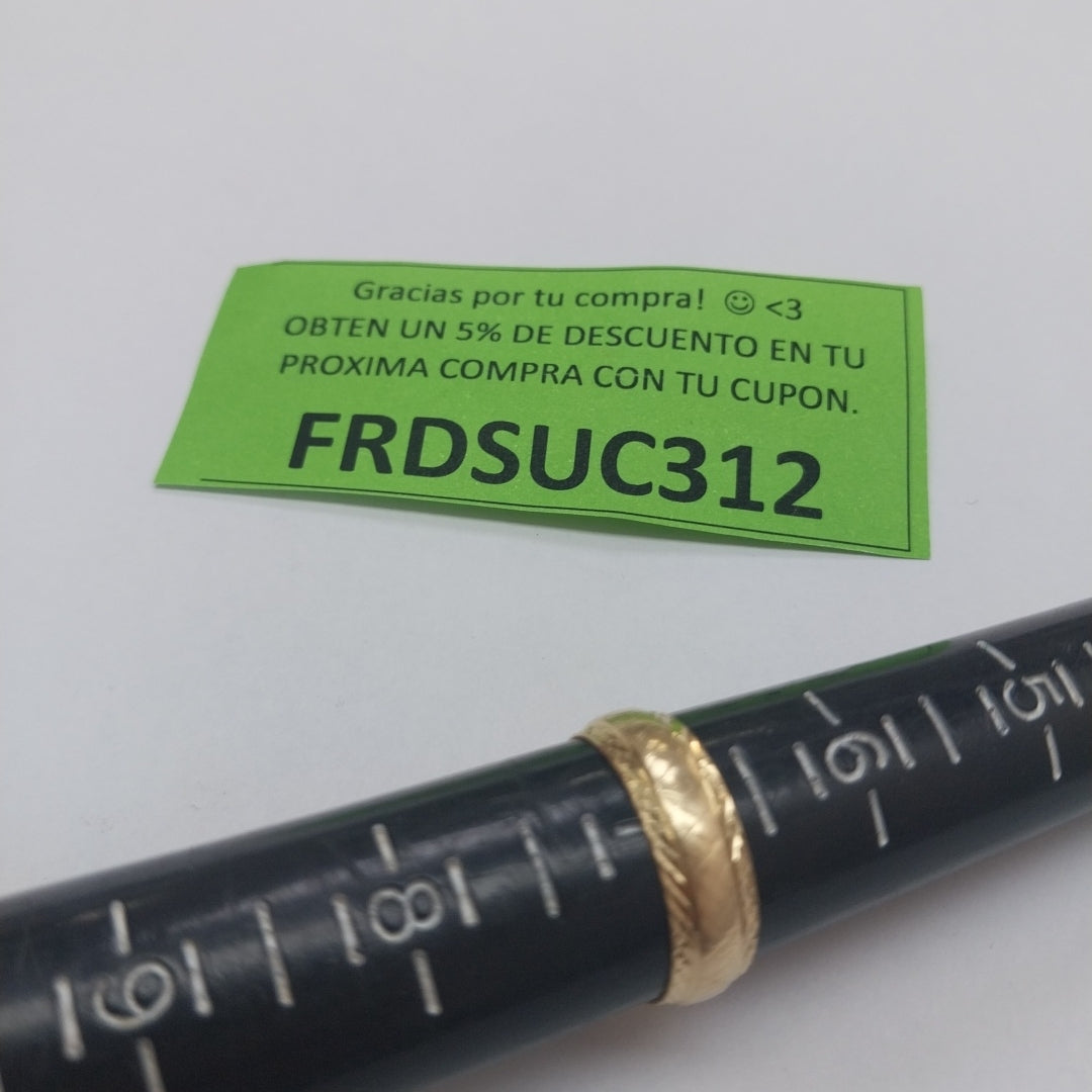 ARGOLLA ORO 14 K 1,60 GRMS (SEMINUEVO)