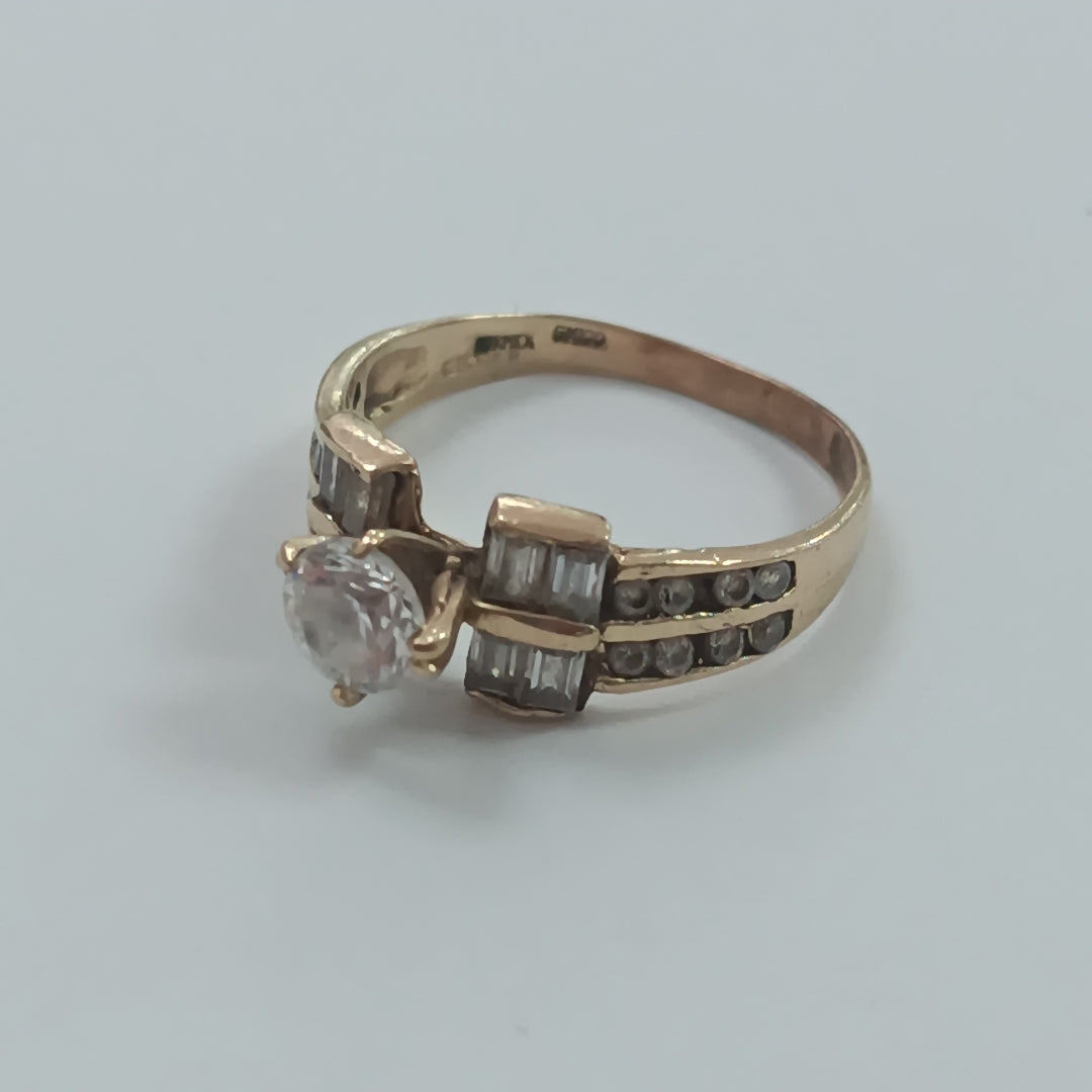 ANILLO ORO 14 K 2.6 GRMS (SEMINUEVO)