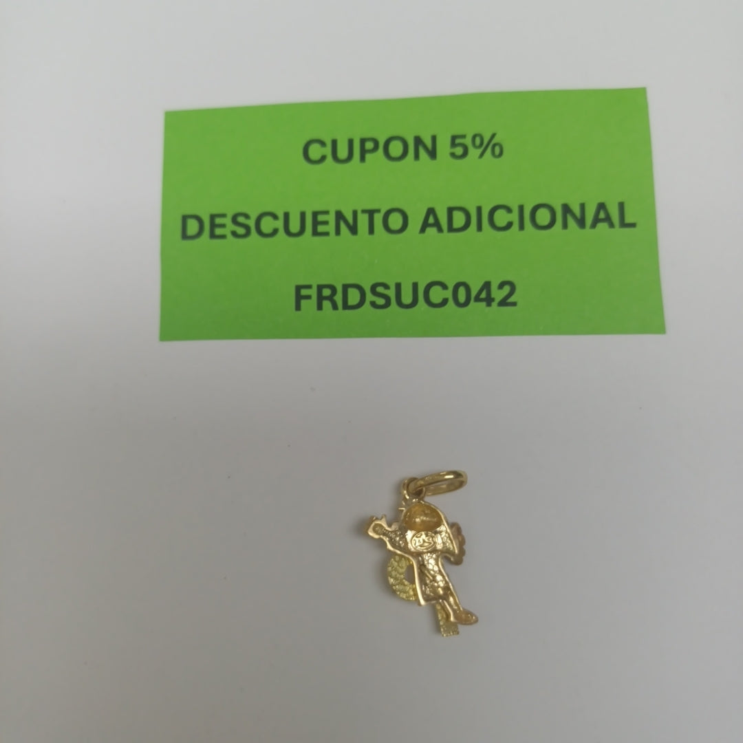 DIJE ORO 18 K 2.1 GRMS (SEMINUEVO)