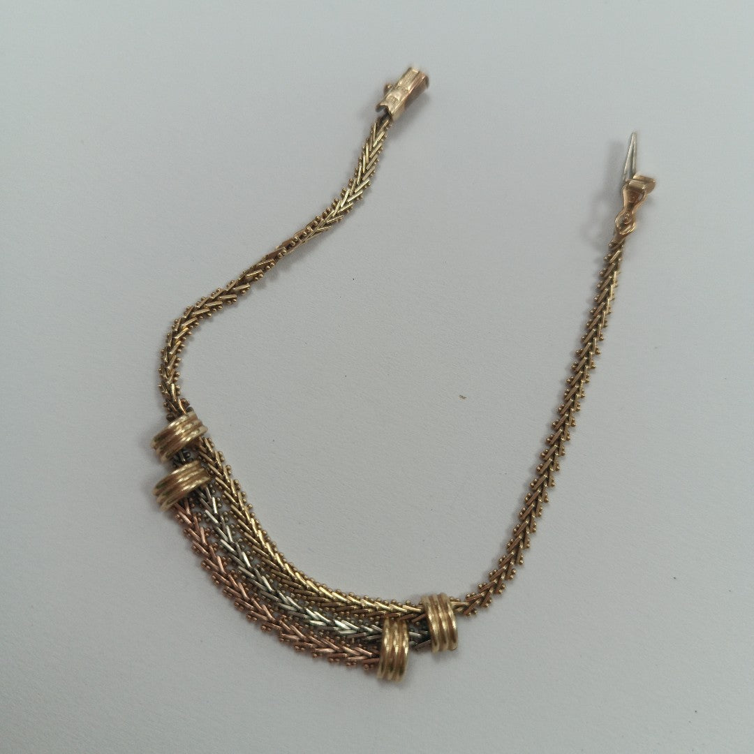 PULSERA ORO 14 K 7.5 GRMS (SEMINUEVO)
