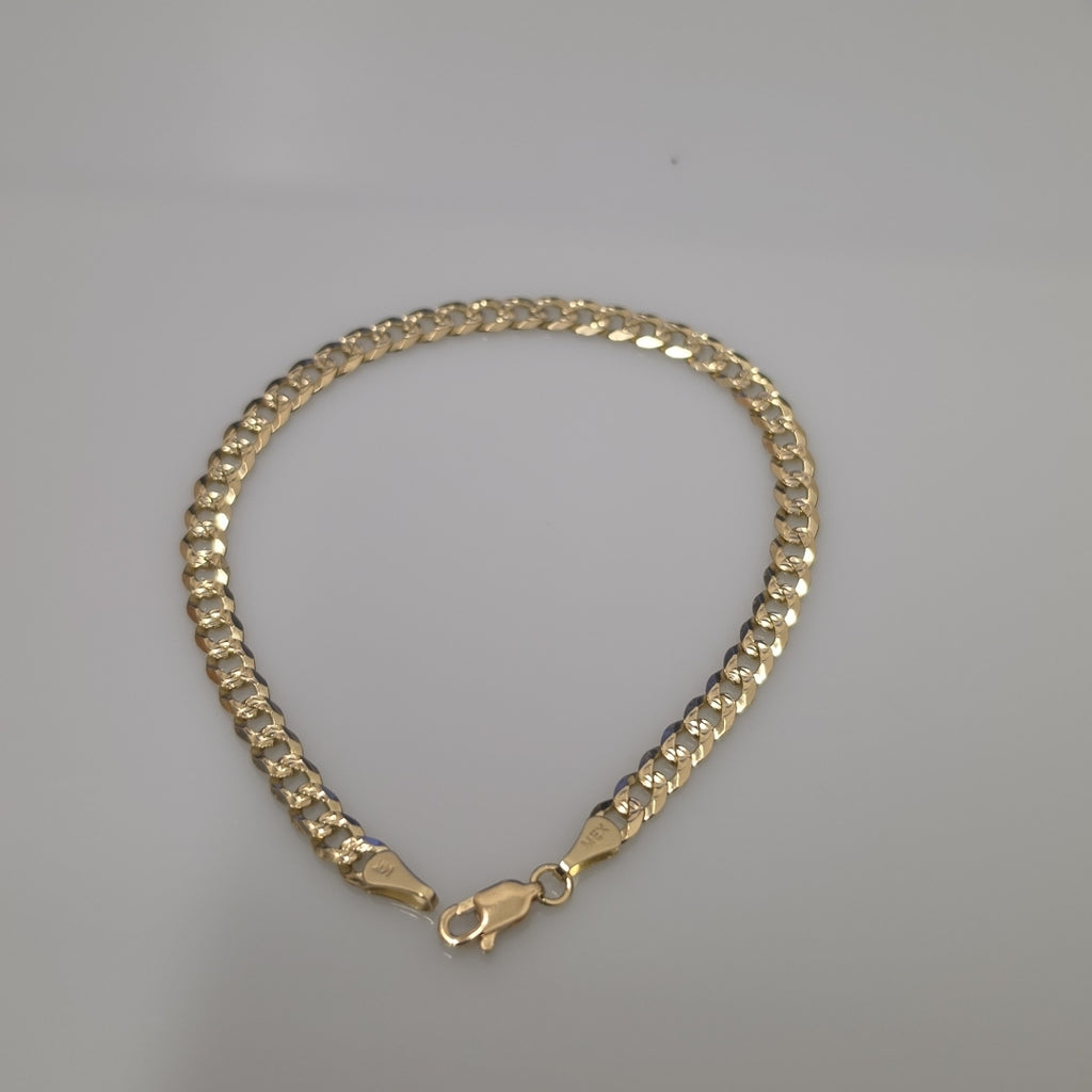 PULSERA BARBADA 14K 21 CM 7.5 GR (NUEVO)
