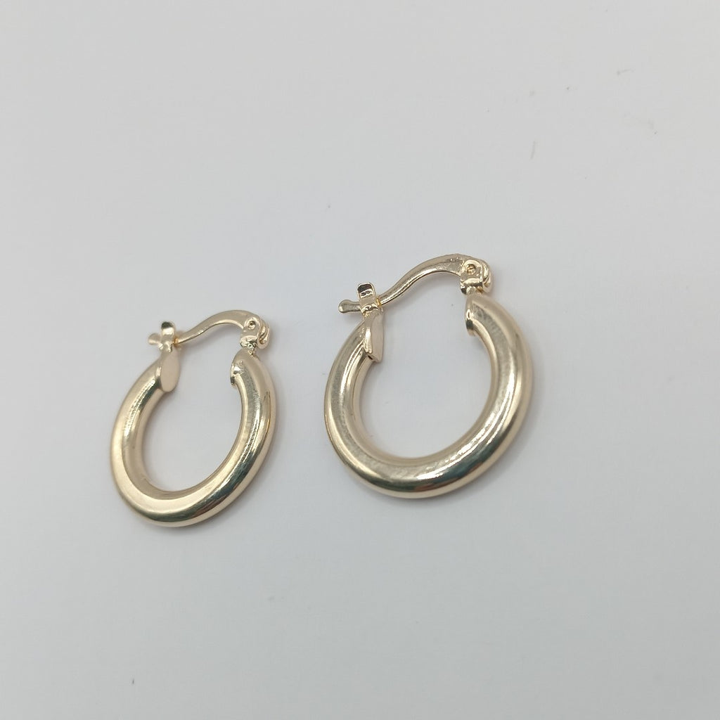 ARETES ARRACADAS 14K 1.6 GR (NUEVO)