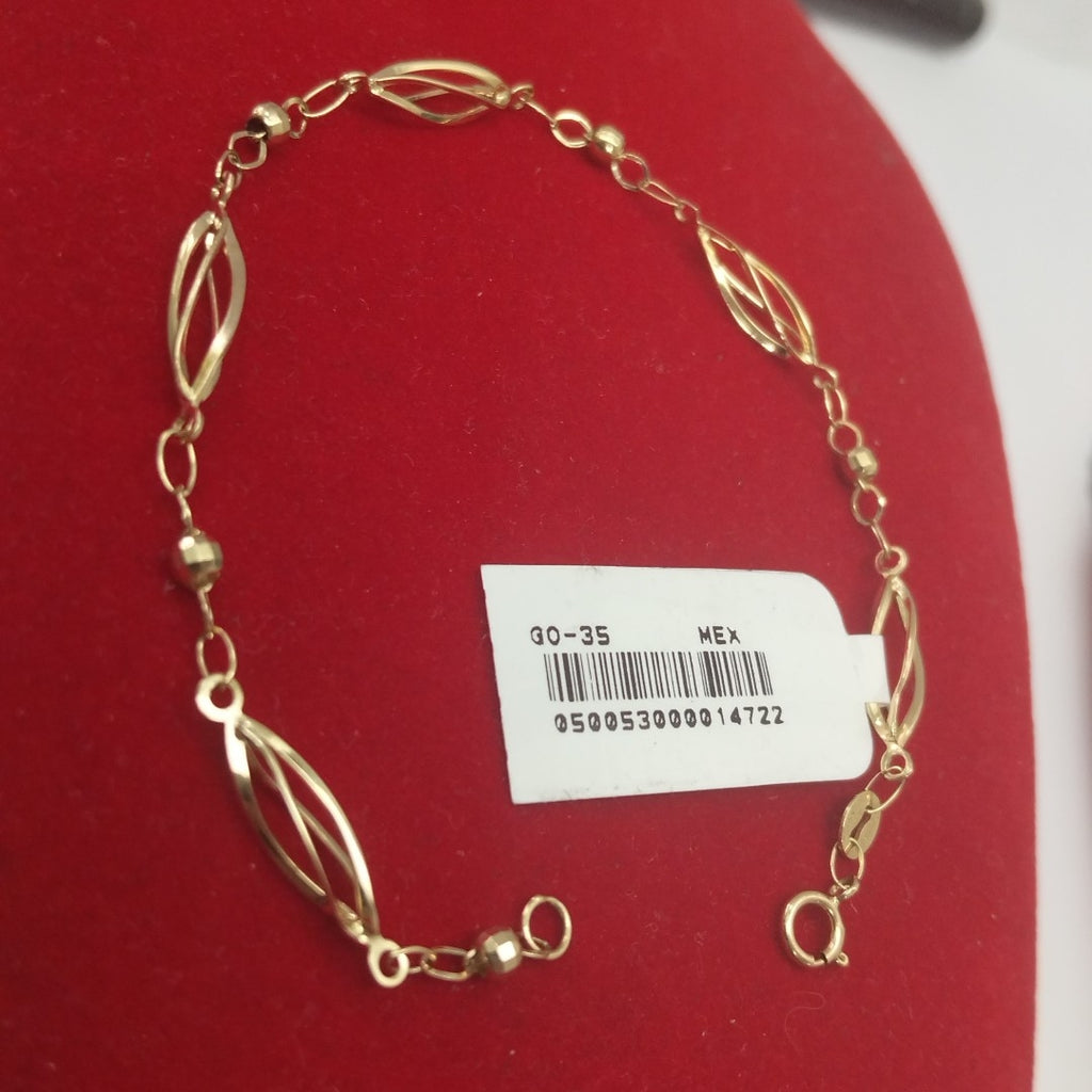 PULSERA ESPECIAL 14K 18 CM 2 GR (NUEVO)