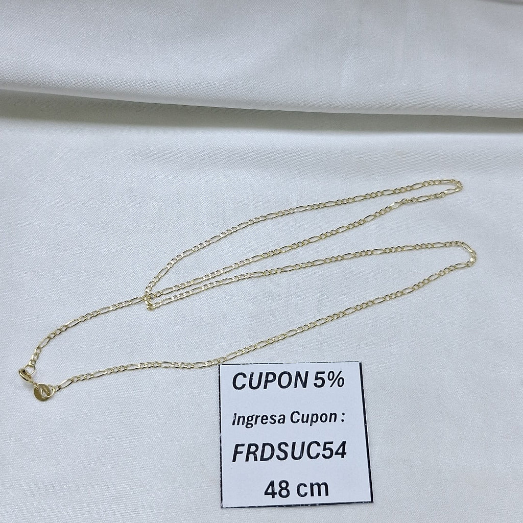 CADENA ORO 14 K 2,00 GRMS (SEMINUEVO)
