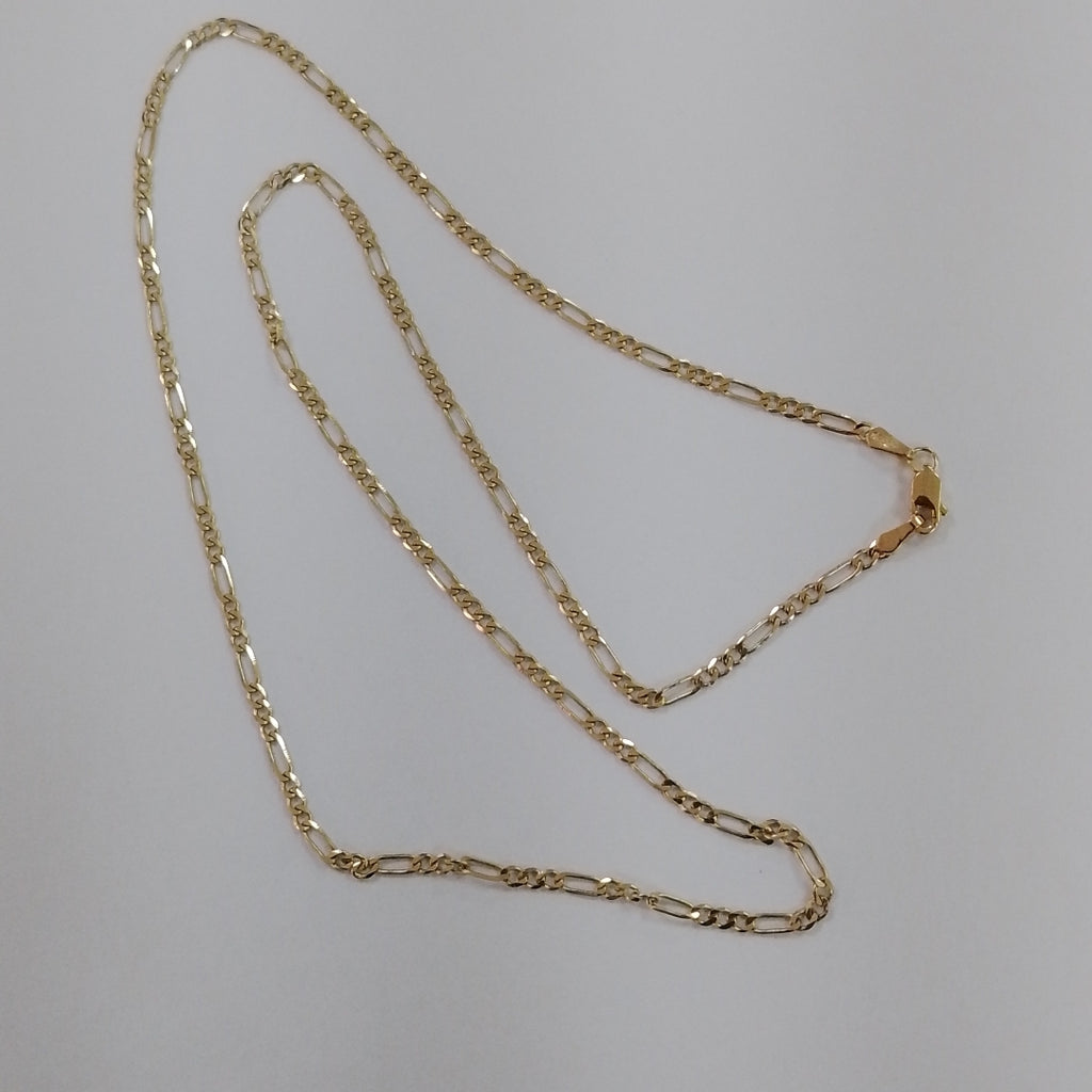 CADENA TEJIDO 3X1 14K 55 CM 5.3 GR (NUEVO)
