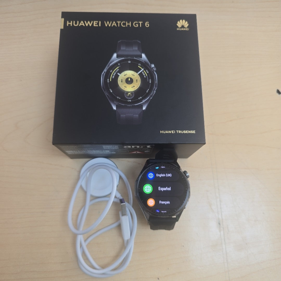 SMARTWATCH HUAWEI WATCH GT 6 ATM-B19 46 MM GPS (SEMINUEVO)
