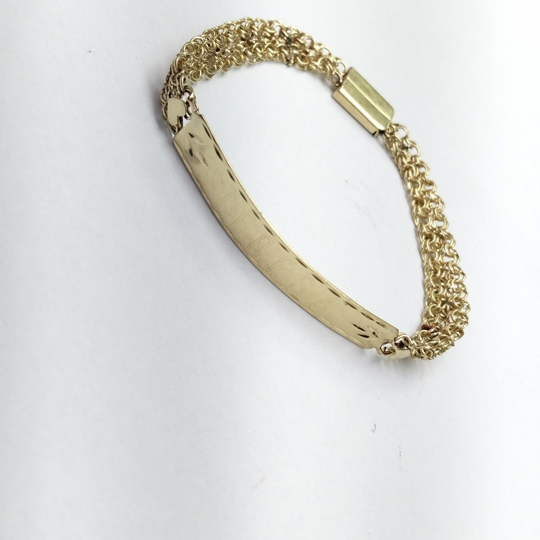 ESCLAVA ORO 14 K 8,40 GRMS (SEMINUEVO)