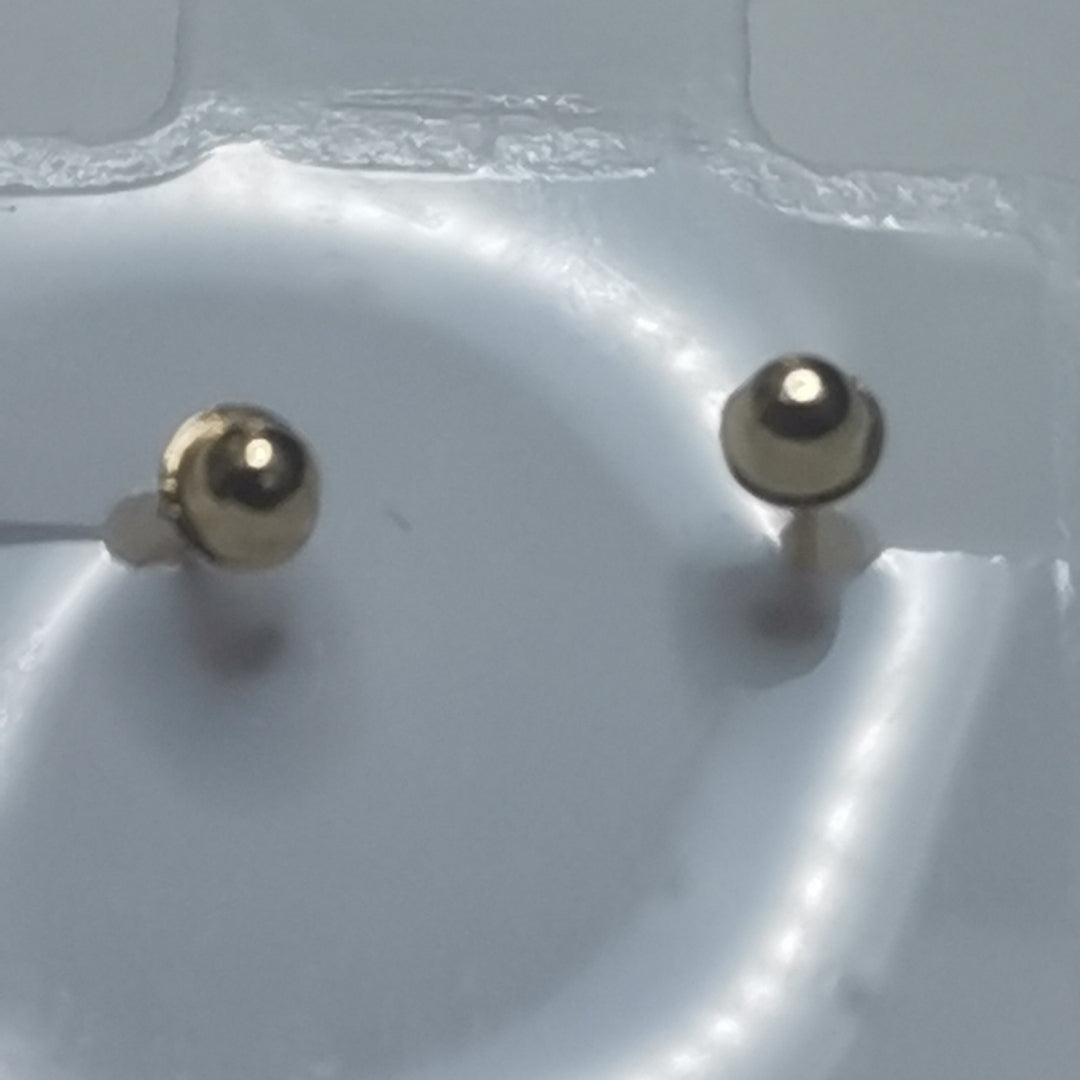 BROQUELES BROQUEL C CIRCONIA 14K 0.27 GR (NUEVO)