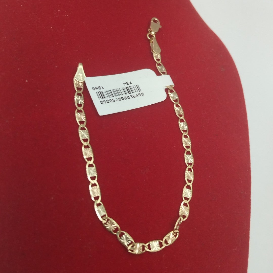 PULSERA GUCHI 14K 18 CM 2.9 GR (NUEVO)