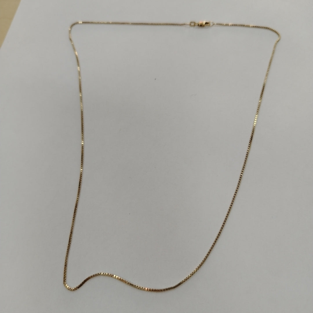 CADENA ORO 14 K 3.2 GRMS (SEMINUEVO)