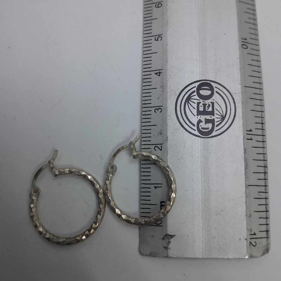 ARRACADAS PAR PLATA 1.6 GRMS (SEMINUEVO)